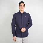 Men's Lion Oxford Printed Long Sleeve Shirt