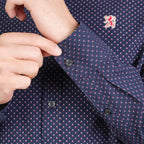 Men's Lion Oxford Printed Long Sleeve Shirt