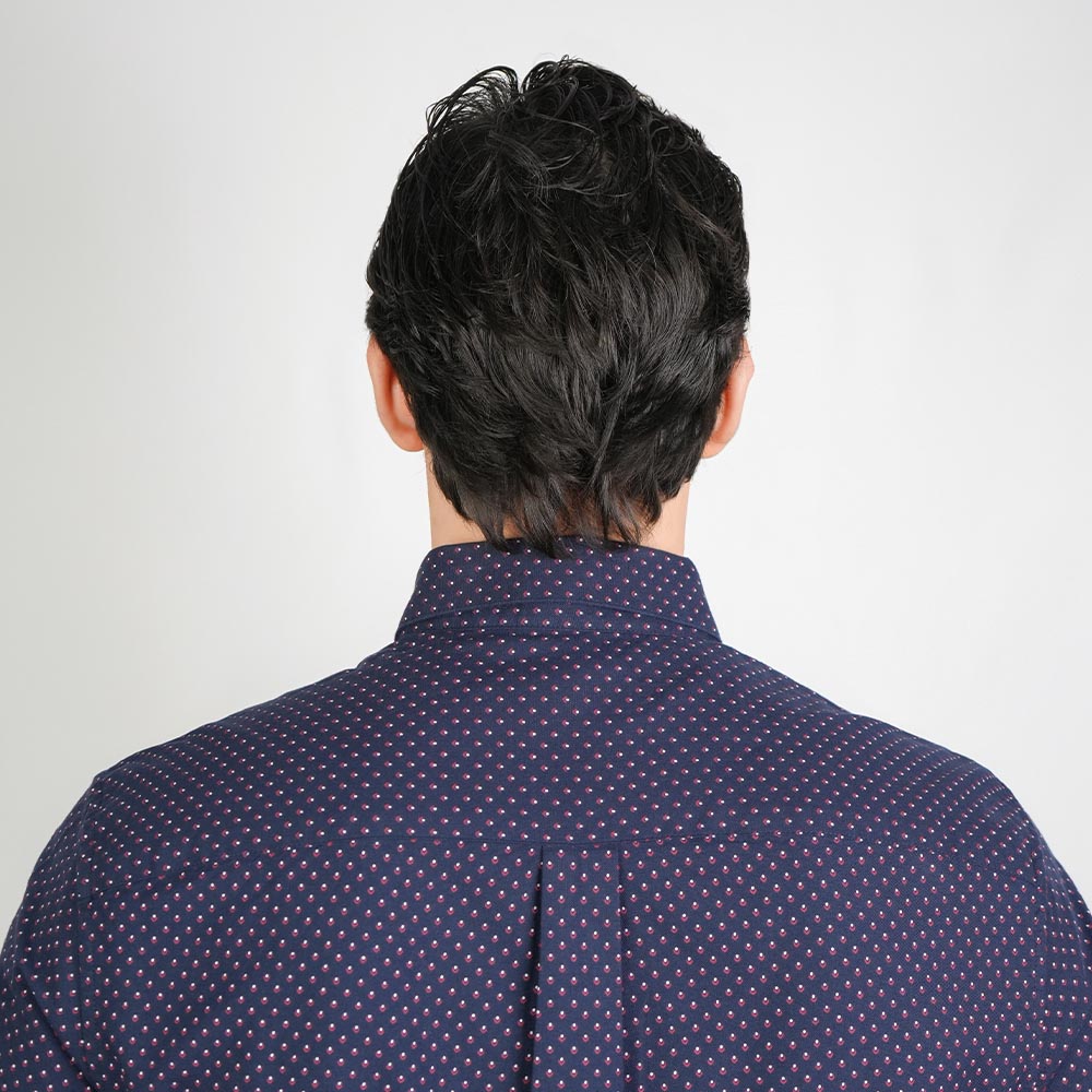 Men's Lion Oxford Printed Long Sleeve Shirt