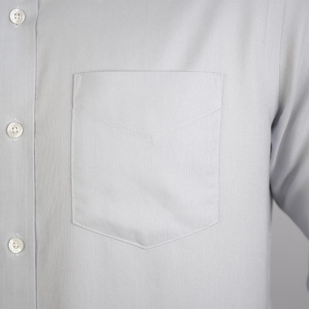 Men’s Cotton Long-Sleeve Wrinkle-Free Shirt