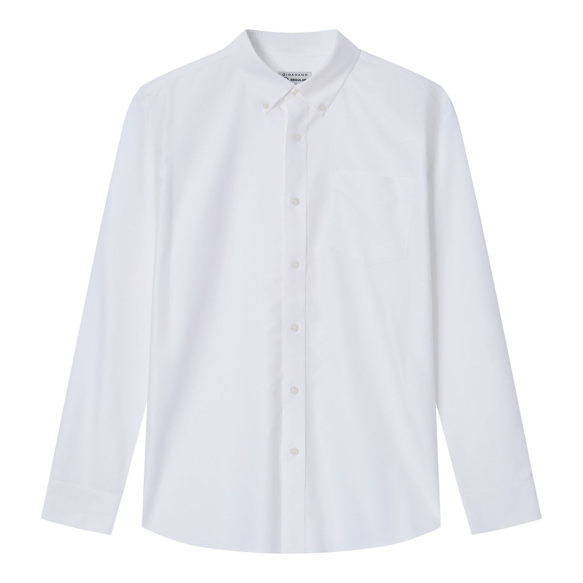 Men Wrinkle Free Cotton Oxford Shirt