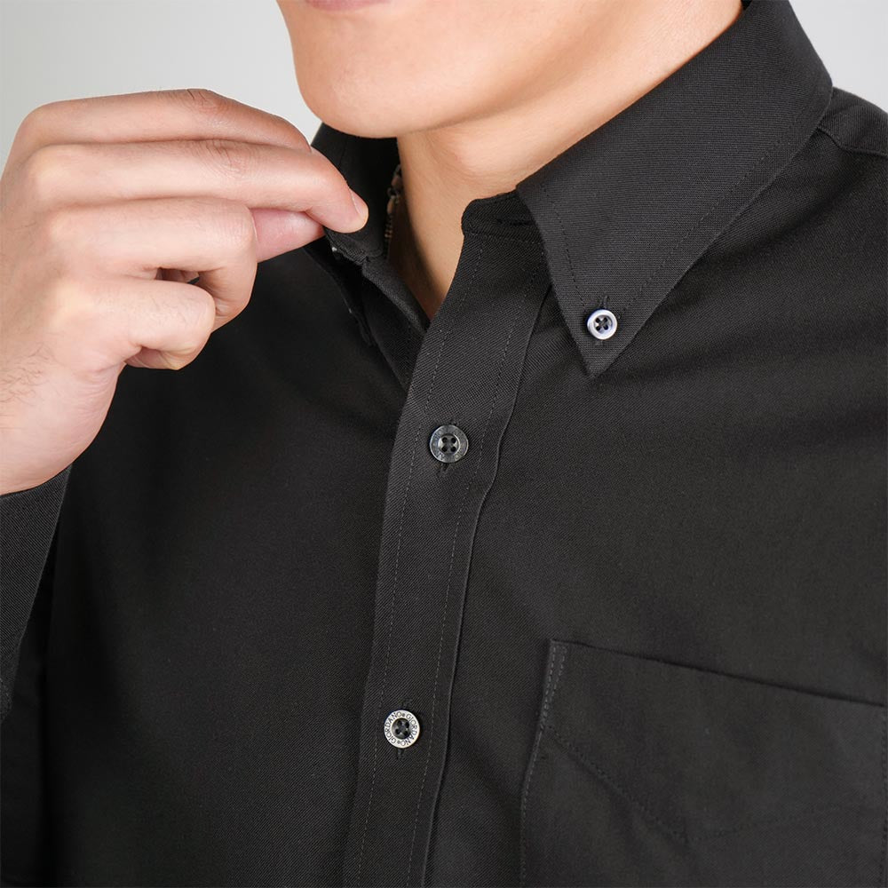 Men Wrinkle Free Cotton Oxford Shirt
