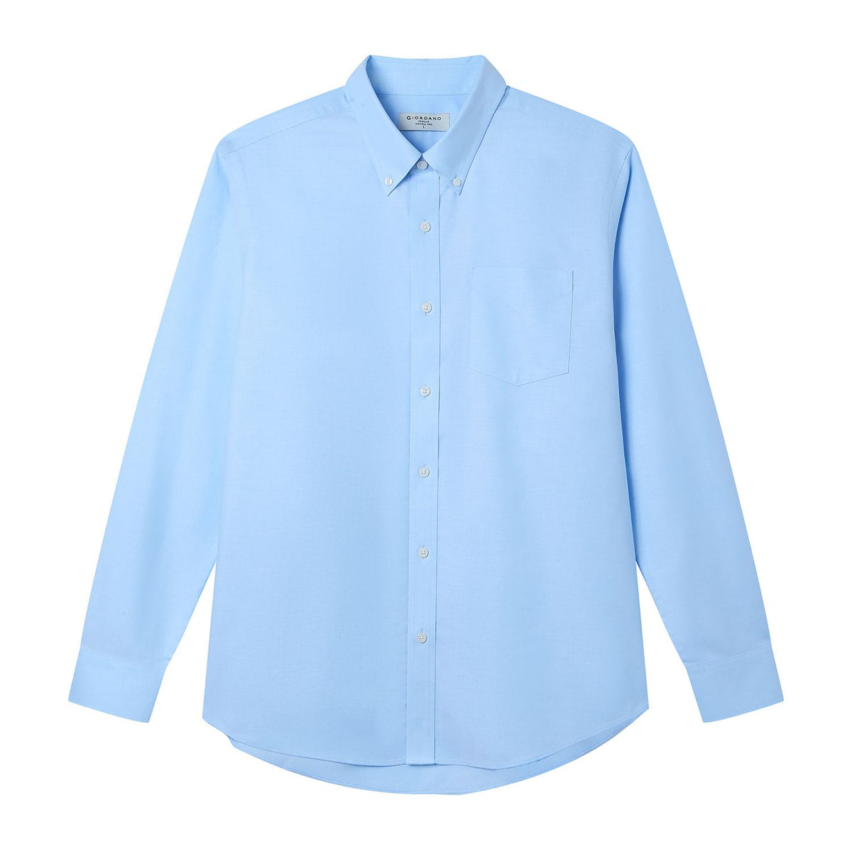 Men Wrinkle Free Cotton Oxford Shirt