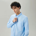 Men Wrinkle Free Cotton Oxford Shirt