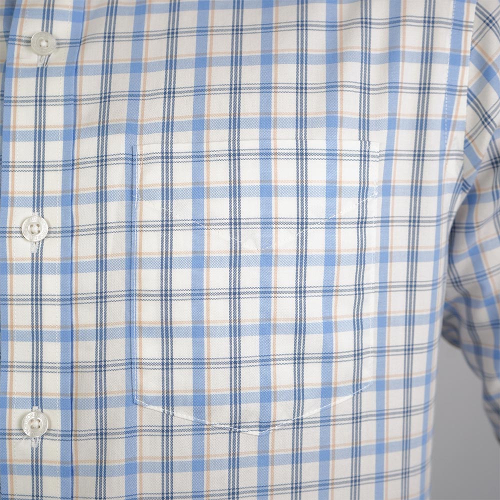 Men Wrinkle Free Regular Fit Oxford Shirt