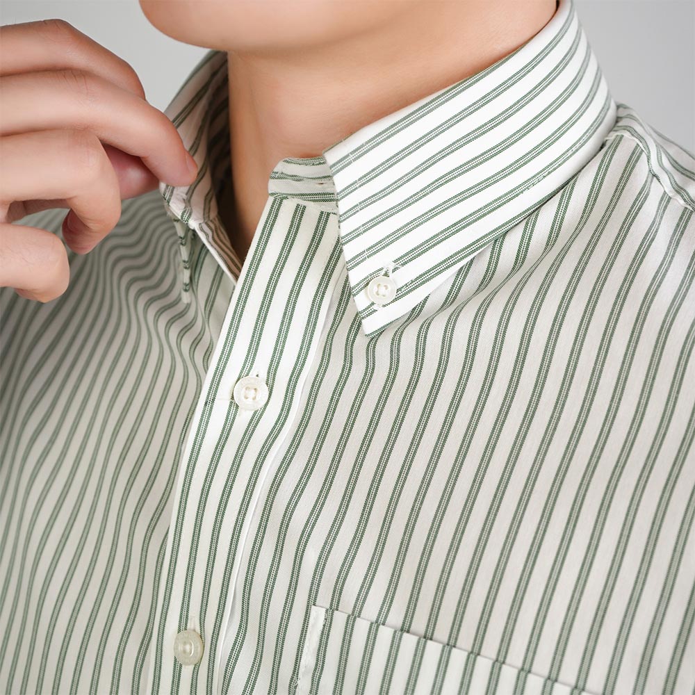 Men Wrinkle Free Regular Fit Oxford Shirt