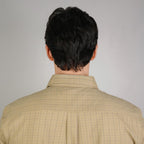 Men's Slim Checked Button-Down Shirt
