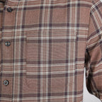 Men Slim Plaid Long Sleeve Button Shirt