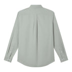Men’s Cotton Slim Oxford Shirt with Embroidery