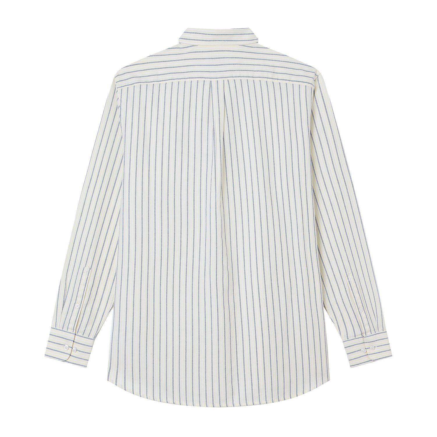 Men’s Cotton Slim Oxford Shirt with Embroidery