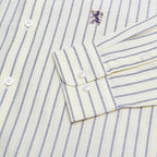 Men’s Cotton Slim Oxford Shirt with Embroidery