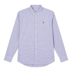 Men’s Cotton Slim Oxford Shirt with Embroidery