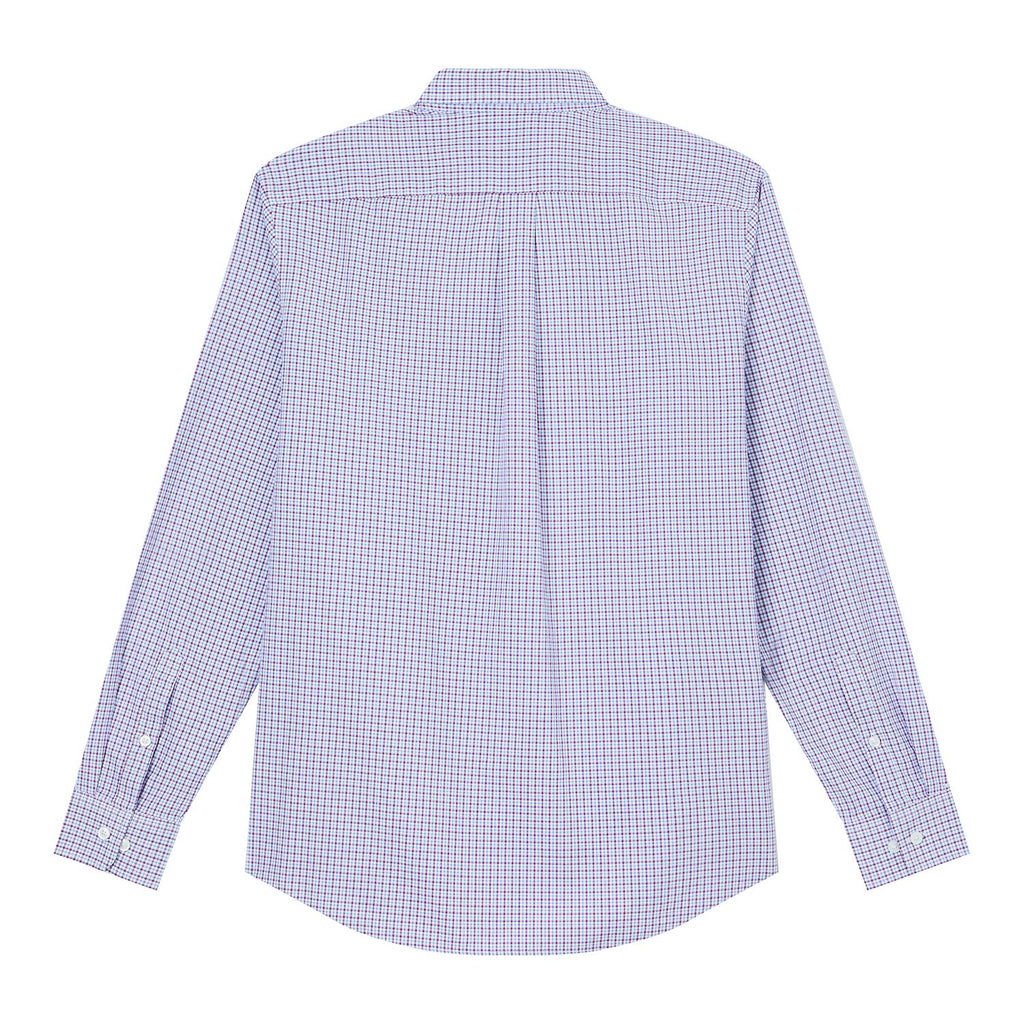 Men’s Cotton Slim Oxford Shirt with Embroidery