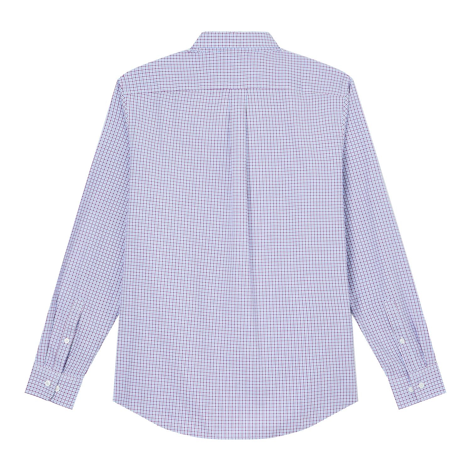 Men’s Cotton Slim Oxford Shirt with Embroidery
