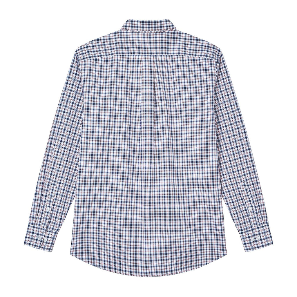 Men’s Cotton Slim Oxford Shirt with Embroidery