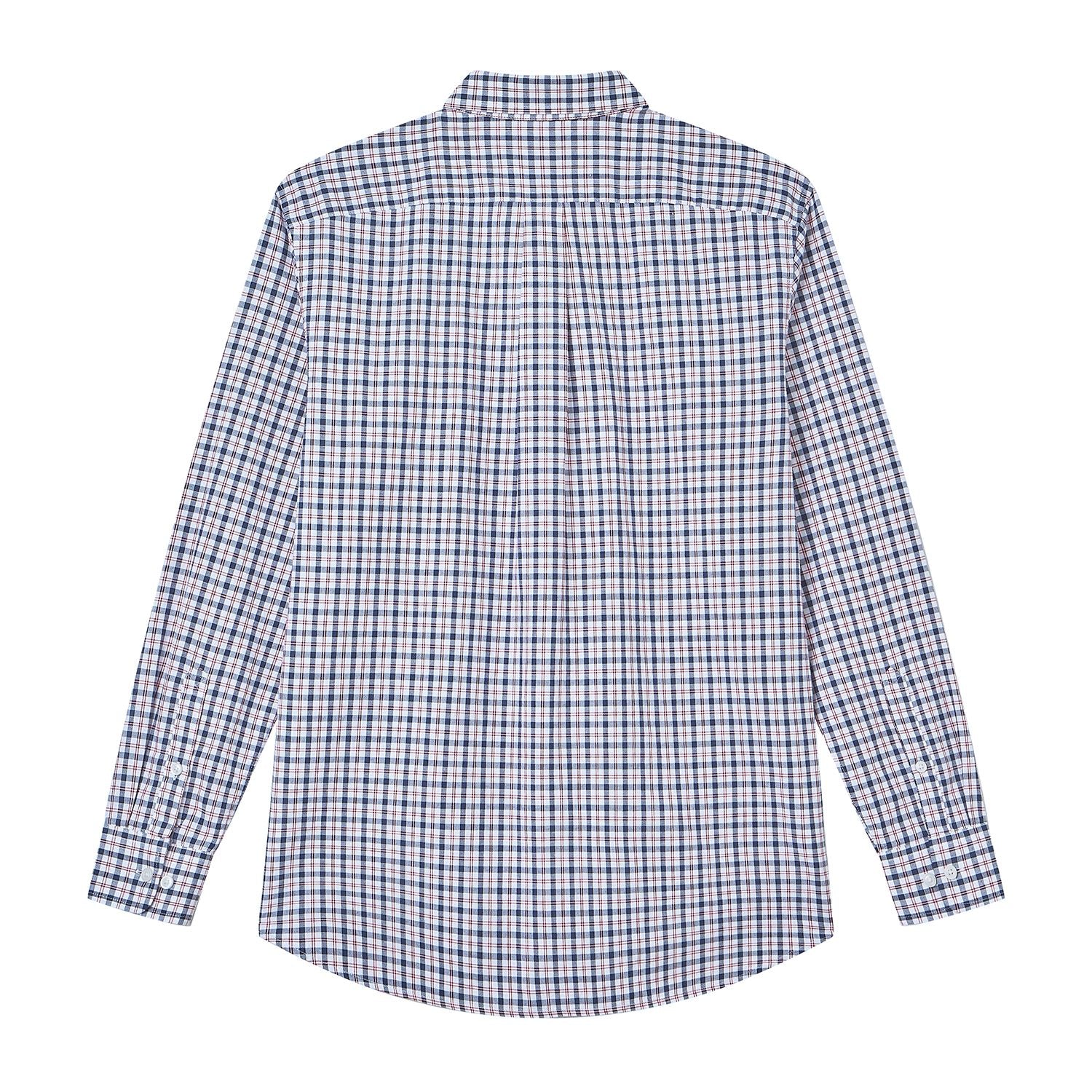 Men’s Cotton Slim Oxford Shirt with Embroidery