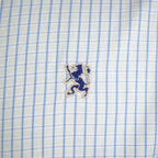 Men’s Cotton Slim Oxford Shirt with Embroidery
