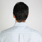 Men’s Cotton Slim Oxford Shirt with Embroidery
