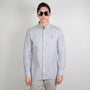 Men’s Cotton Slim Oxford Shirt with Embroidery