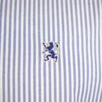 Men’s Cotton Slim Oxford Shirt with Embroidery