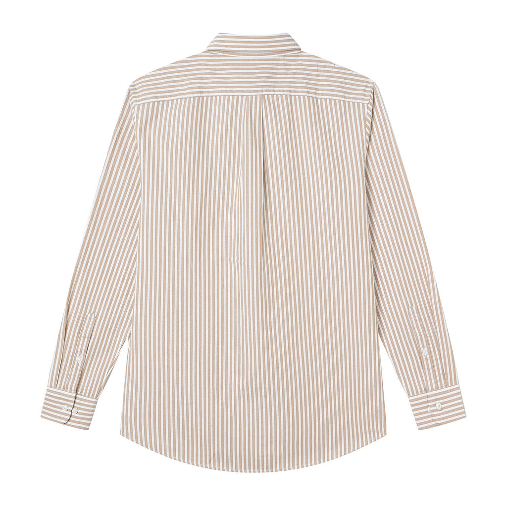 Men’s Cotton Slim Oxford Shirt with Embroidery