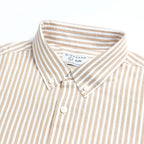 Men’s Cotton Slim Oxford Shirt with Embroidery