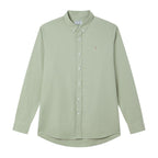Men’s Cotton Slim Oxford Shirt with Embroidery