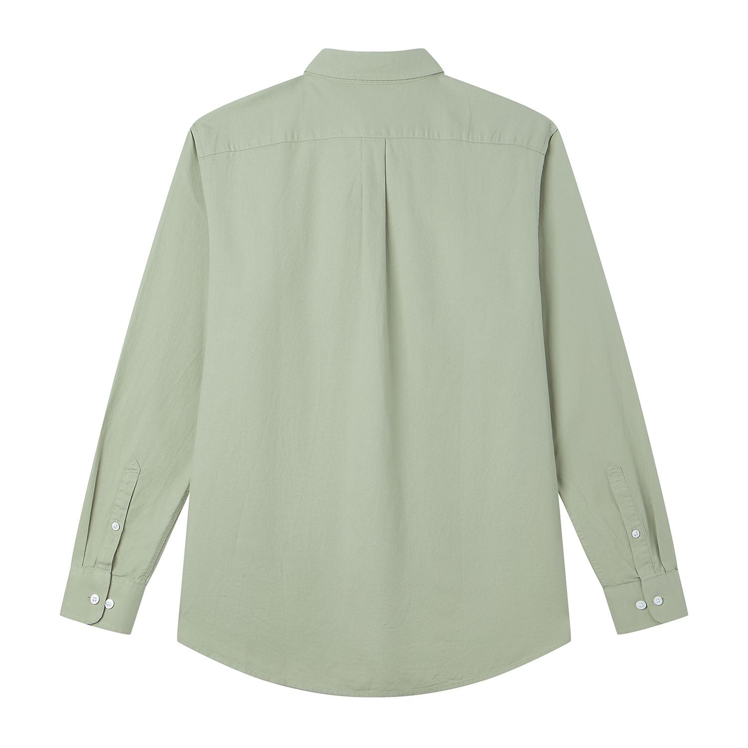 Men’s Cotton Slim Oxford Shirt with Embroidery