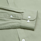 Men’s Cotton Slim Oxford Shirt with Embroidery
