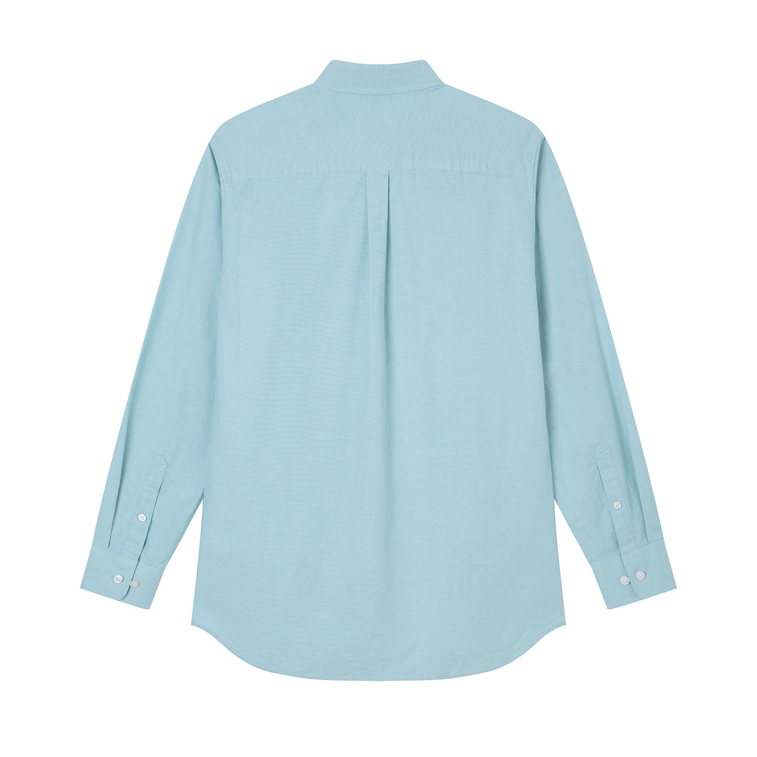 Men’s Cotton Slim Oxford Shirt with Embroidery