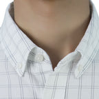 Men’s Cotton Slim Oxford Shirt with Embroidery