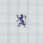 Men’s Cotton Slim Oxford Shirt with Embroidery