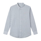 Men’s Cotton Slim Oxford Shirt with Embroidery