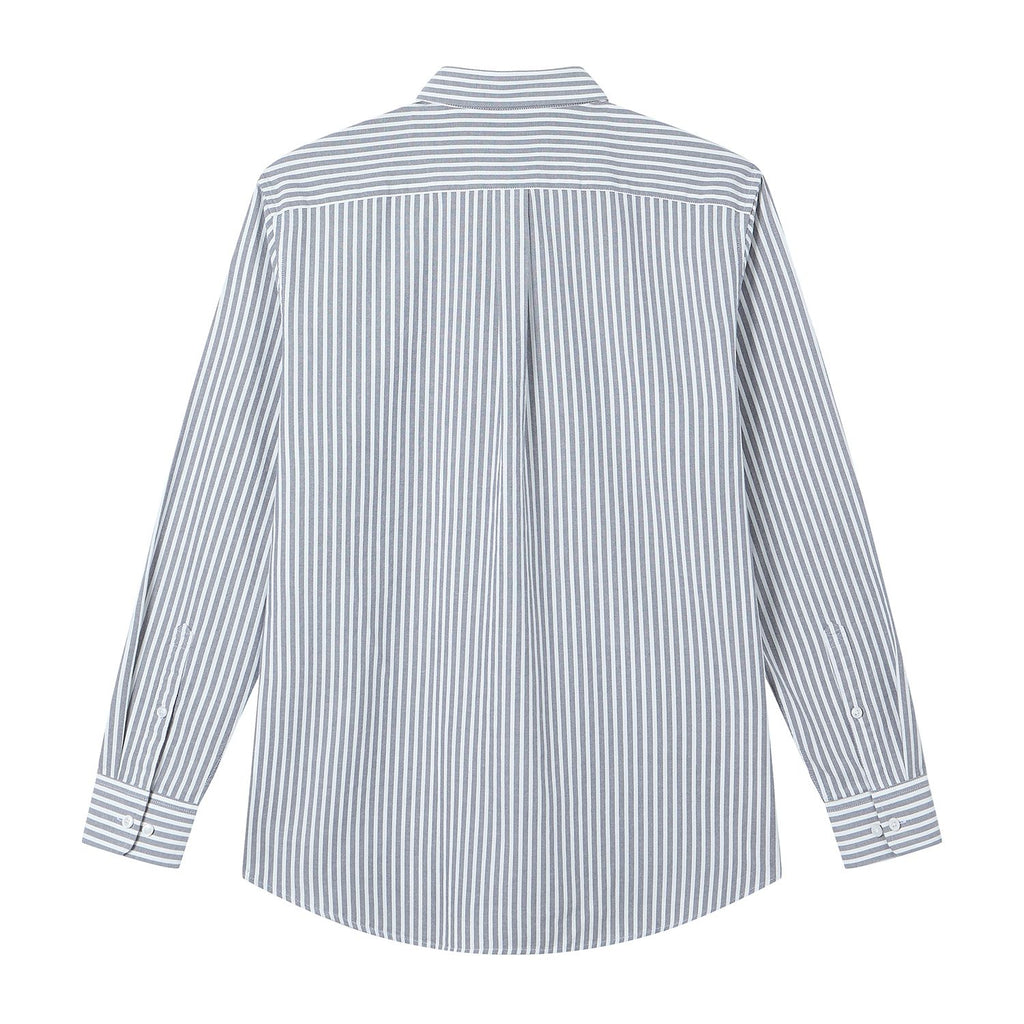 Men’s Cotton Slim Oxford Shirt with Embroidery