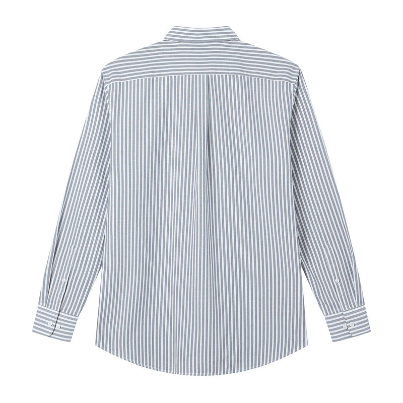 Men’s Cotton Slim Oxford Shirt with Embroidery