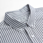 Men’s Cotton Slim Oxford Shirt with Embroidery