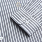 Men’s Cotton Slim Oxford Shirt with Embroidery