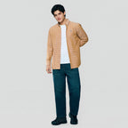 Men’s Cotton Slim Oxford Shirt with Embroidery