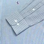 Men’s Cotton Slim Oxford Shirt with Embroidery