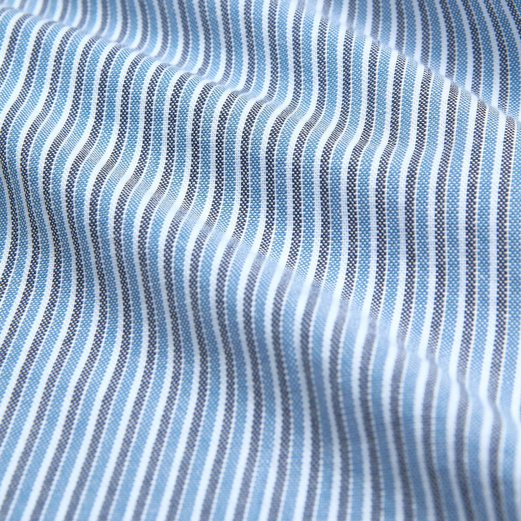 Men’s Cotton Slim Oxford Shirt with Embroidery