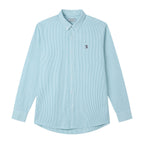 Men’s Cotton Slim Oxford Shirt with Embroidery