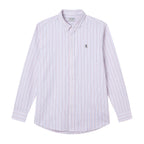 Men’s Cotton Slim Oxford Shirt with Embroidery