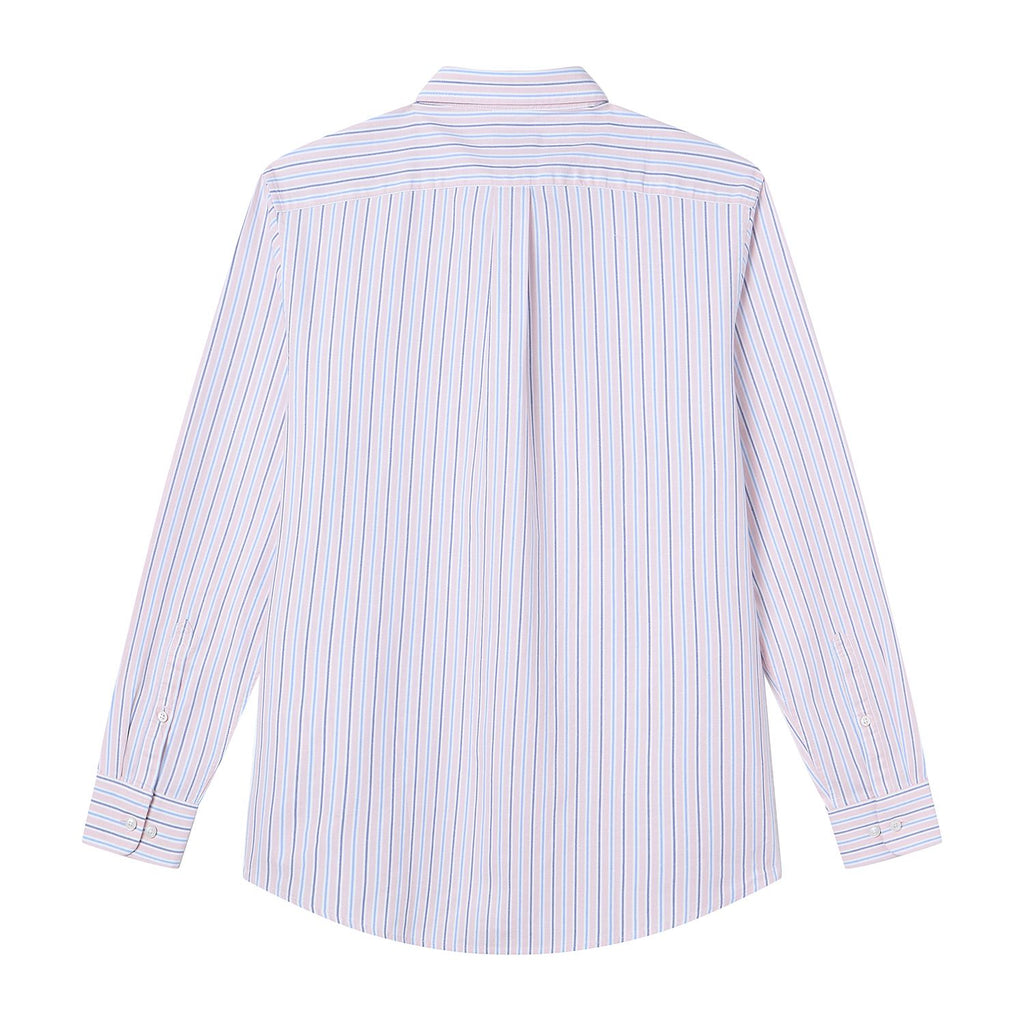 Men’s Cotton Slim Oxford Shirt with Embroidery