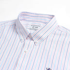 Men’s Cotton Slim Oxford Shirt with Embroidery