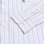 Men’s Cotton Slim Oxford Shirt with Embroidery