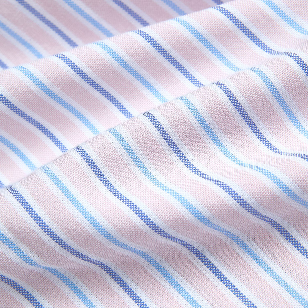 Men’s Cotton Slim Oxford Shirt with Embroidery