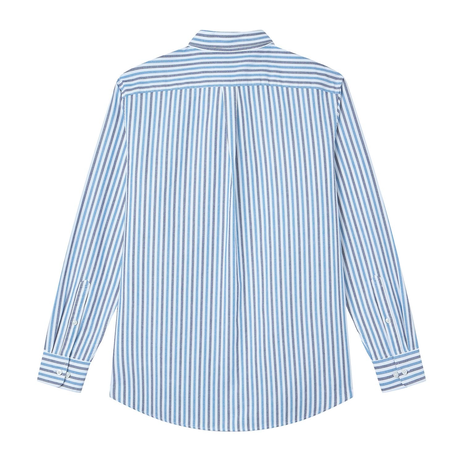 Men’s Cotton Slim Oxford Shirt with Embroidery