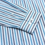 Men’s Cotton Slim Oxford Shirt with Embroidery