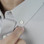 Men’s Cotton Slim Oxford Shirt with Embroidery