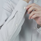 Men’s Cotton Slim Oxford Shirt with Embroidery